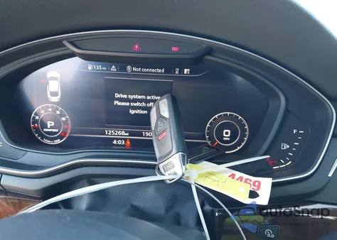 2019 Audi A5 45 Premium from USA, damaged, VIN WAUBNCF59KA020644